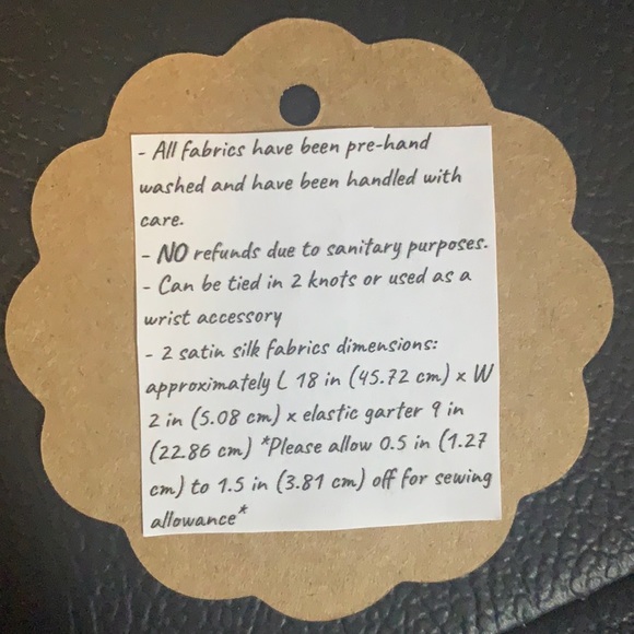 KLM’s Luxey Locks Handmade Hair Scrunchies 4($20) - Picture 7 of 10